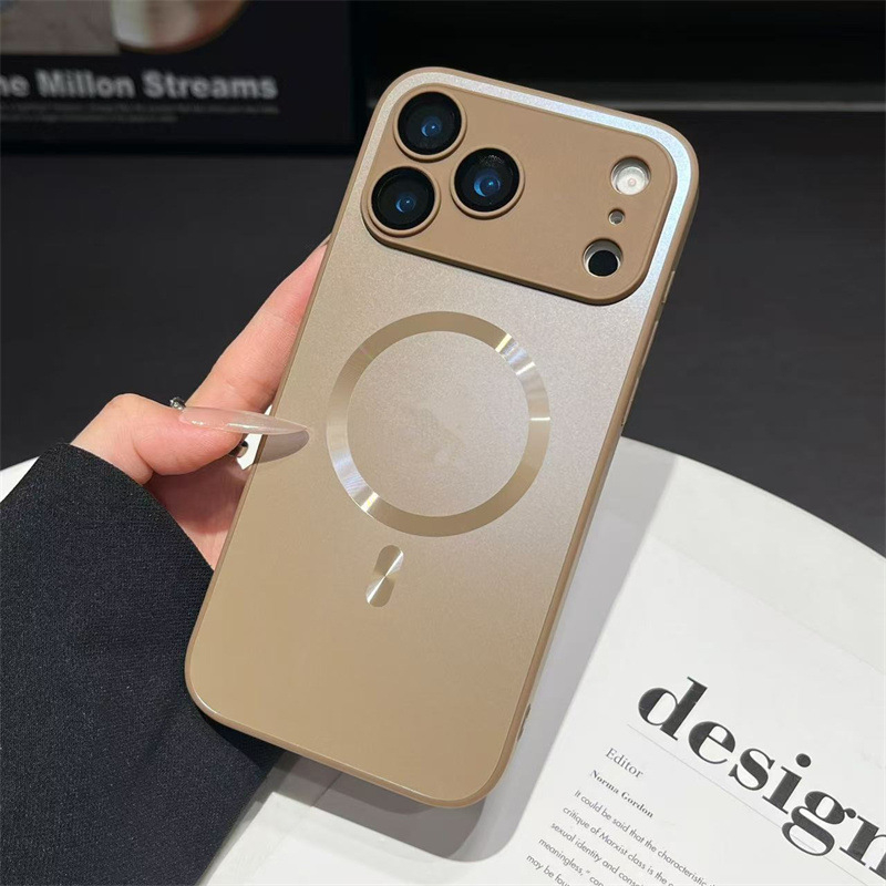Etui za iPhone s mat površinom od PC-a, magnetsko i otporno na padove, zaštita leće, kompatibilno s iPhone 11/12/13/14