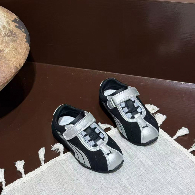 Gyerekek téli Velcro sportcipő fleece-belsővel, felsőrész Super Fiber, gumitalp, uniszex, 4–16 éves