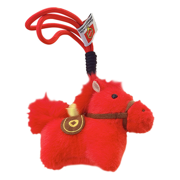 Плюшен ключодържател конче в стил карикатура с клип за пари – индивидуално опаковано