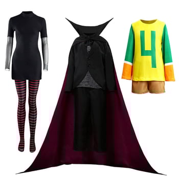 Drakula cosplay köpönyeg Jonathan Mavis számára (Hotel Transylvania 4) – uniszex színházi jelmez, poliészter 70–80% spandex
