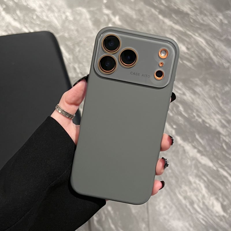 Folyékony szilikon védőtok iPhone 11–17 Pro Max sorozathoz | teljes védettség, ütésálló, ujjlenyomat-ellenálló, kopásálló, testreszabható