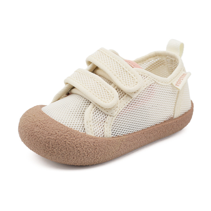 TOPSTAR Djeca mrežaste tenisice s Velcro - Unisex, Nizak gornji dio, Prozračan, TPR potplat