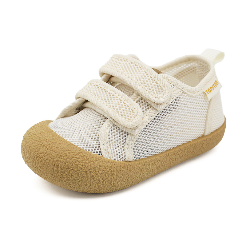 TOPSTAR Djeca mrežaste tenisice s Velcro - Unisex, Nizak gornji dio, Prozračan, TPR potplat