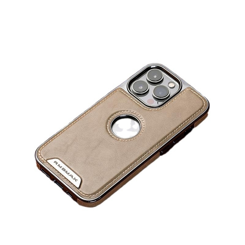 Meishitan magnetska futrola od umjetne kože za iPhone 14/14 Pro/14 Pro Max – reljefni uzorak, otporna na padove, poslovni stil
