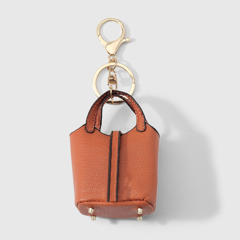 Ключодържател от кожа – прост стил, джоб за слушалки, DIY дизайн (материал: кожа; стил: прост; категория: ключодържател; функция: джоб за слушалки; дизайн: DIY)