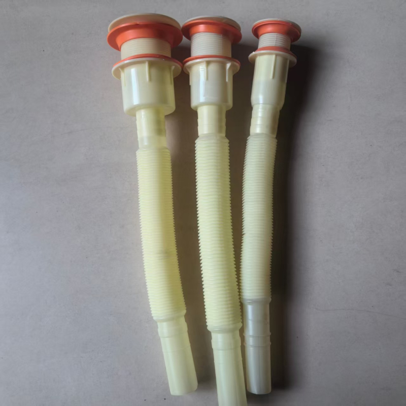 Set odvoda cijevi za umivaonik – otporan na miris, S-oblika, vučni tip, plastika, moderan stil