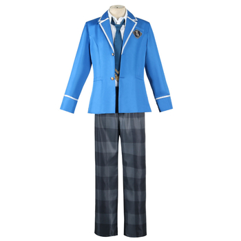 Cosplay školska uniforma set Ice Eagle Beidou, unisex, poliester, za anime i RPG
