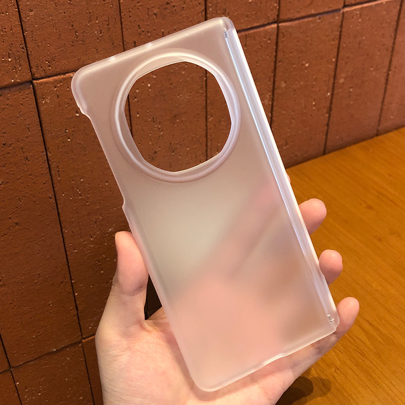 Pouzdro Huawei Mate X7, priehľadný PC, UV odolné, odolné voči poškriabaniu, magnetické prichytenie, dvojité okraje