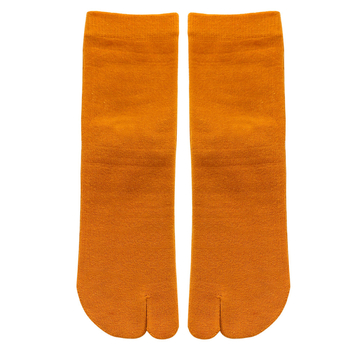 Дамски и мъжки чорапи с разделени пръсти, японски стил tabi, средна дължина, памук, абсорбират пот и намаляват триенето