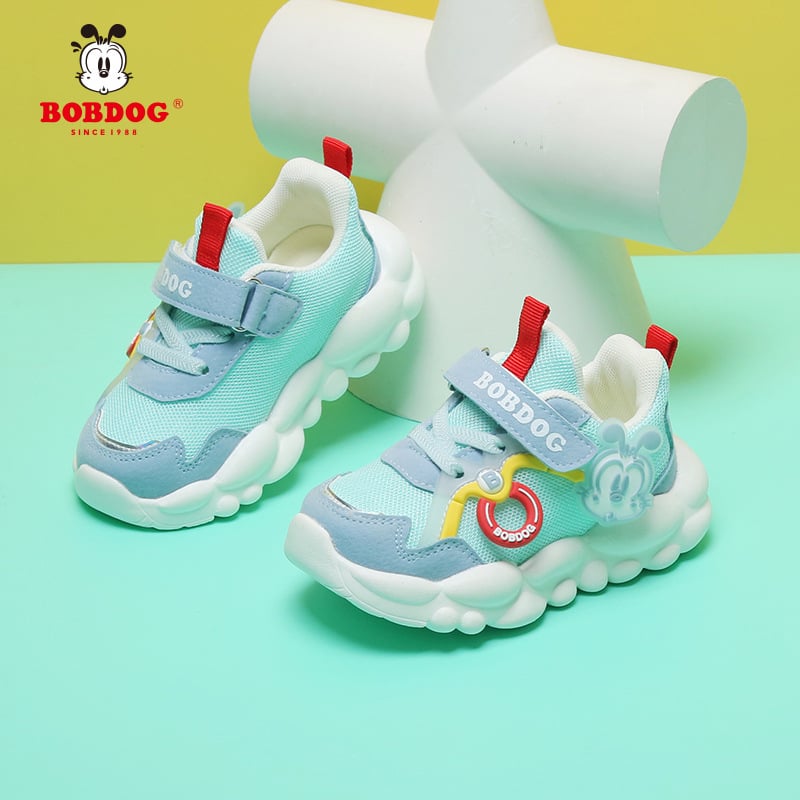 Cipele za bebe i malu djecu: prozračni dvostruki mrežasti gornji dio, Velcro zatvarač, nizak vrh, mekana potplat, za uzrast 12–36 mjeseci, ljeto-proljeće-jesen