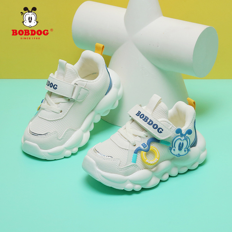 Cipele za bebe i malu djecu: prozračni dvostruki mrežasti gornji dio, Velcro zatvarač, nizak vrh, mekana potplat, za uzrast 12–36 mjeseci, ljeto-proljeće-jesen