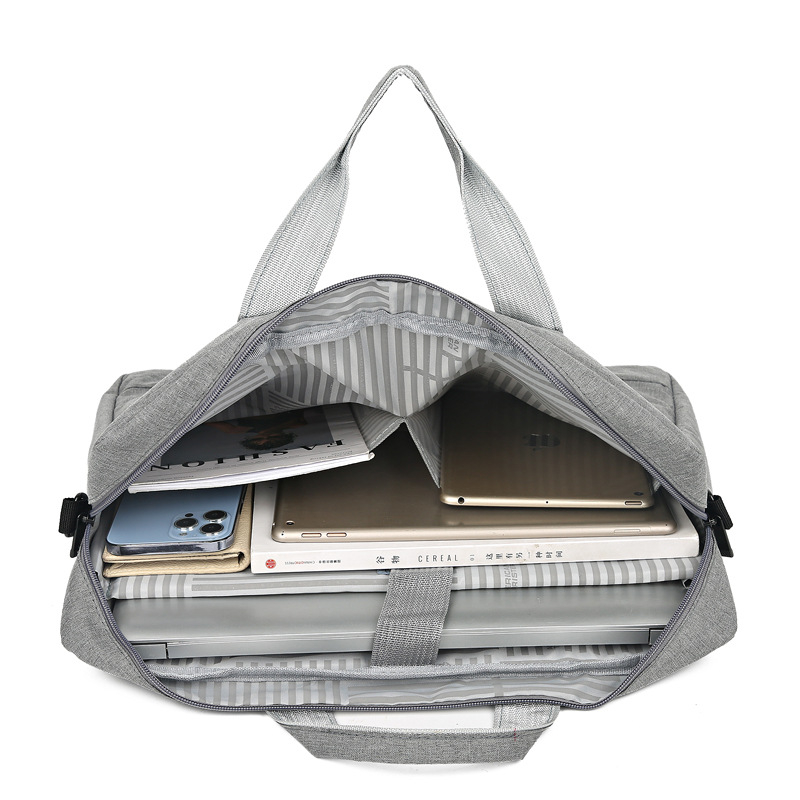 Nova torba za prijenosno računalo za žene, velika kapaciteta i multifunkcionalna crossbody torba s ojačanim odjeljkom. Iz Oxford tkanine, vodootporna, otporna na habanje i smanjuje teret.
