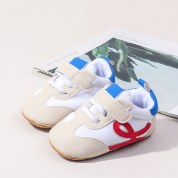 Cipelice za bebe Unisex PU+Poliester gornji dio, prozračna masaža, Velcro zatvarač (12-36 mjeseci)