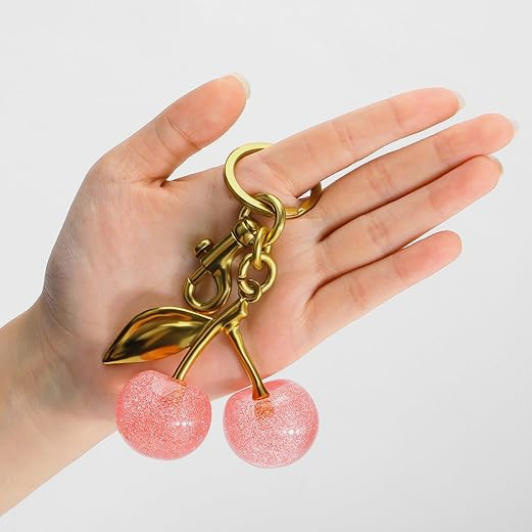 Breloc cireș, aliaj zinc, stil chinezesc, accesorii geantă, pandantiv DIY