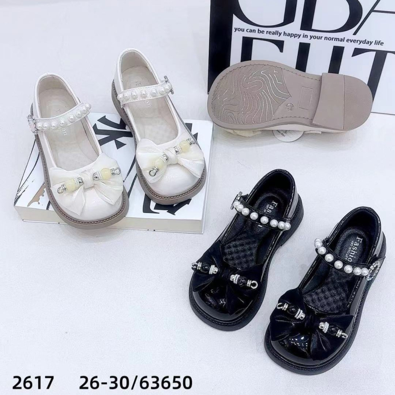 Lányoknak szóló cipő – hercegnő stílus, mikroszálas felsőrész, Velcro-zár, EVA talpbetét, gumitalp