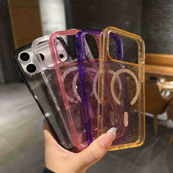 Kućište za iPhone 17 Pro Max sa sjajnom stalkom i akrilnim potpuno premazom, kompatibilno s iPhone 14 i modelima 13/11, 17E