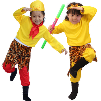 Scenski kostimi Journey to the West: Tang Monk, Monkey King, Pigsy, Sandy; poliester s elastanom; za djecu do 17 godina