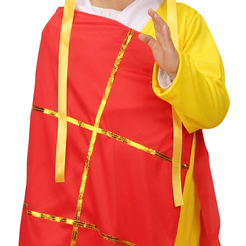 Scenski kostimi Journey to the West: Tang Monk, Monkey King, Pigsy, Sandy; poliester s elastanom; za djecu do 17 godina
