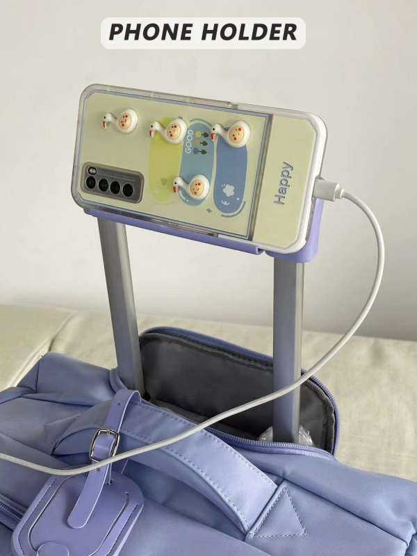 Lagani set putne prtljage od najlona – ručna prtljaga i kofer velikog kapaciteta, s vodootpornom i otporom na ogrebotine površinom, zatvaranje na zip, USB priključak, kotači tipa zrakoplova.