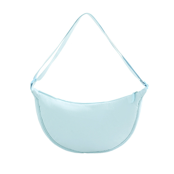 Najlon crossbody torba za svakodnevnu uporabu, velika zapremina, Underarm stil, Dumpling oblik, zatvaranje zipom, unutarnja džep za telefon, podstava od poliestera, jedna naramenica