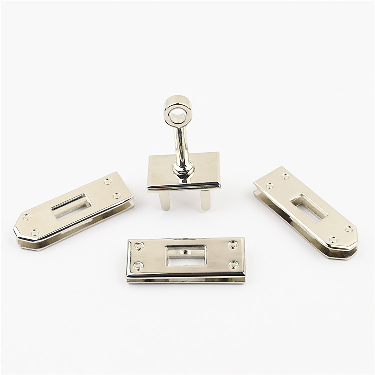 Κλειδαριά εξαρτημάτων τσάντας, κράμα ψευδάργύρου, λαμπερό φινίρισμα ηλεκτροπλατίωσης, Xingyue 3698, άνοιξη 2021, street style