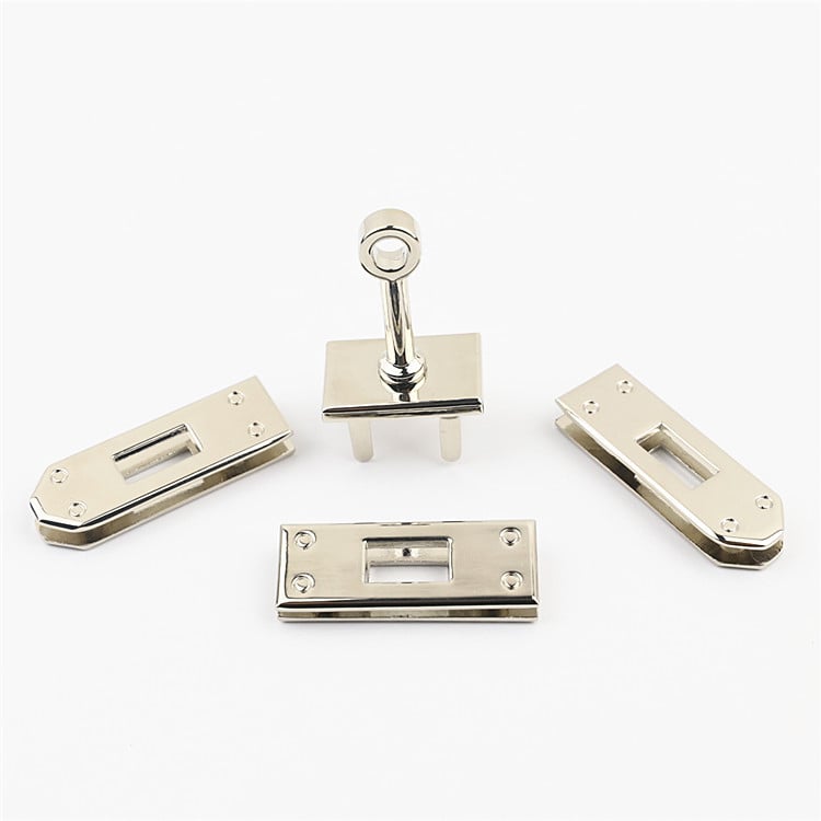 Κλειδαριά εξαρτημάτων τσάντας, κράμα ψευδάργύρου, λαμπερό φινίρισμα ηλεκτροπλατίωσης, Xingyue 3698, άνοιξη 2021, street style