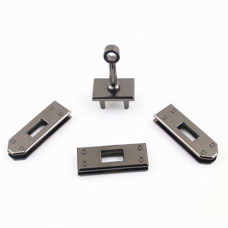 Κλειδαριά εξαρτημάτων τσάντας, κράμα ψευδάργύρου, λαμπερό φινίρισμα ηλεκτροπλατίωσης, Xingyue 3698, άνοιξη 2021, street style