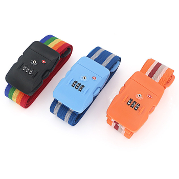 Pás na batožinu s TSA zámkom (Box Lock), z plastu, proti krádeži