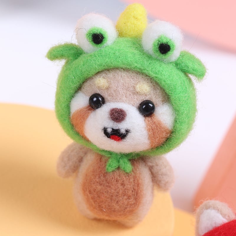 Σετ DIY Λούτρινο Αρκουδάκι — Καρτούν Στυλ, Υλικό: Βαμβάκι και Λινό, Σχέδιο: Καρτούν/Ανίμε, Κατηγορία Κεντήματος: Σετ, Τύπος Κεντήματος: Άλλο Κέντημα