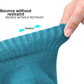 Петопръстни чорапи за зима с отворен пръст и разделени пръсти, дебели, унисекс, памук-полиэстер, попиване на пот