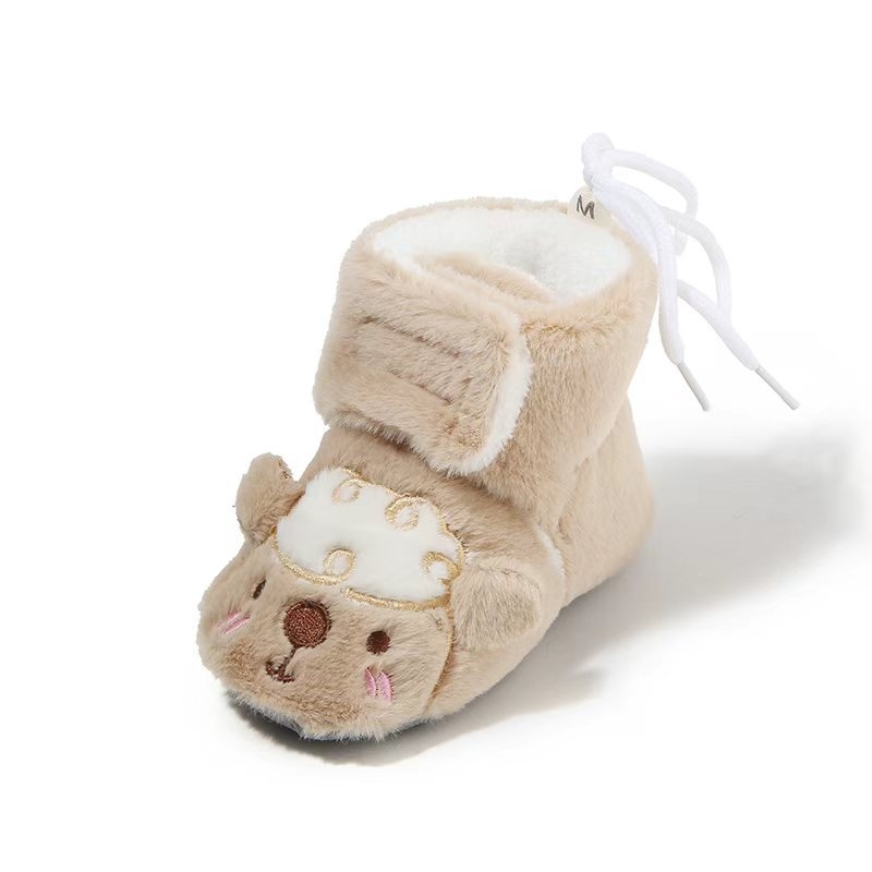 Cipele za mališane - unisex, gornji dio od velura, jesen-zima, mekana podrážka, uzrast 12–36 mjeseci