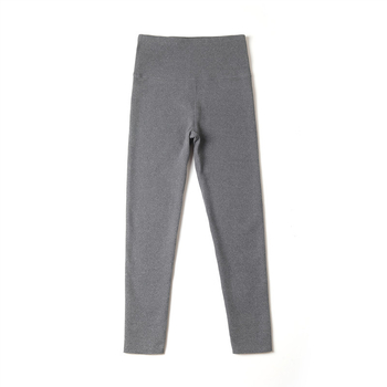 Ženske tople cropped leggings De Velvet, 80–90% De Velvet, Spandex <30%, stil: pencil/leggings, duljina: cropped