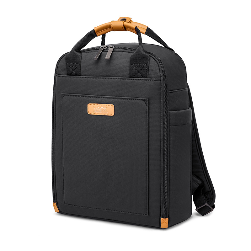 VACK unisex batoh — ľahký dizajn znižujúci záťaž, kapacita 56–75 L, vhodný pre 16-palcový notebook, materiál 600D polyester s Taslanom, podšívka z polyesteru, zakrivené ramenné popruhy, štýl Business Elite