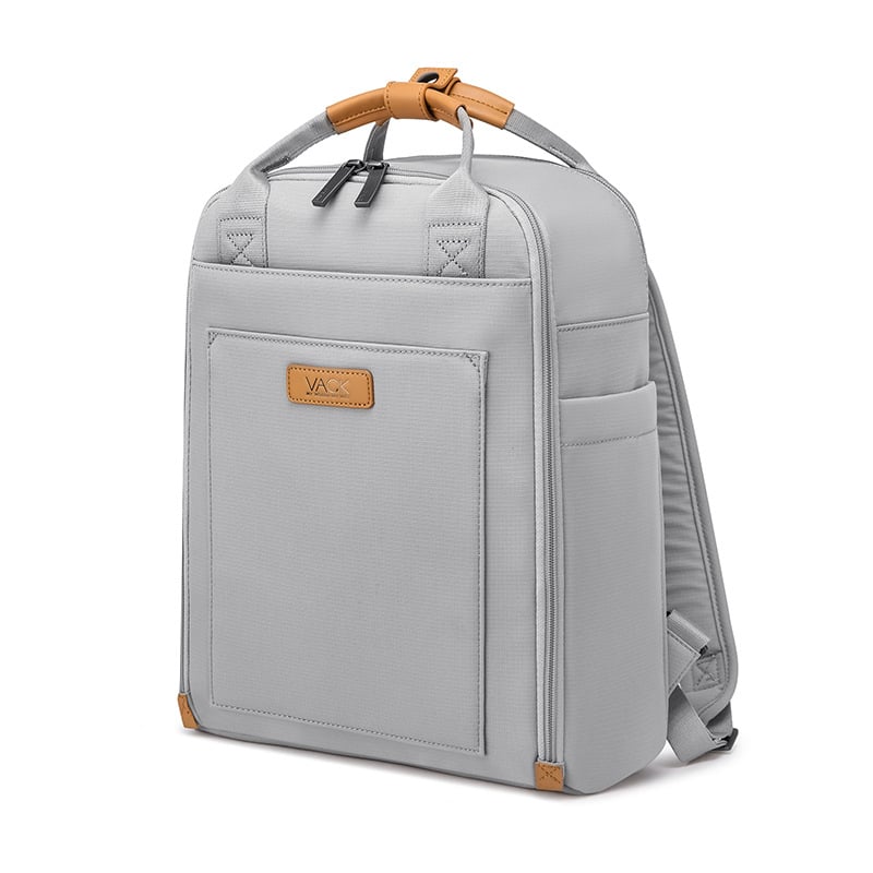 VACK unisex batoh — ľahký dizajn znižujúci záťaž, kapacita 56–75 L, vhodný pre 16-palcový notebook, materiál 600D polyester s Taslanom, podšívka z polyesteru, zakrivené ramenné popruhy, štýl Business Elite