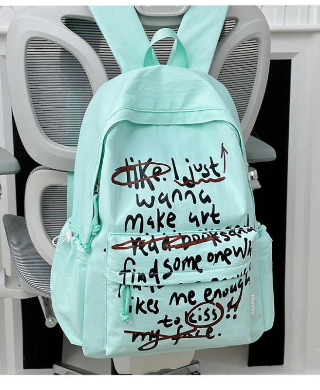 Unisexný batoh s mestským štýlom z nylonu, 20–35L, kompatibilný s 14-palcovým notebookom