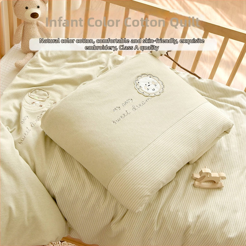 Detská bavlnená prikrývka - látka: 100% bavlna, výplň: bavlna, zima, 0.55-1.0 kg, pre novorodencov