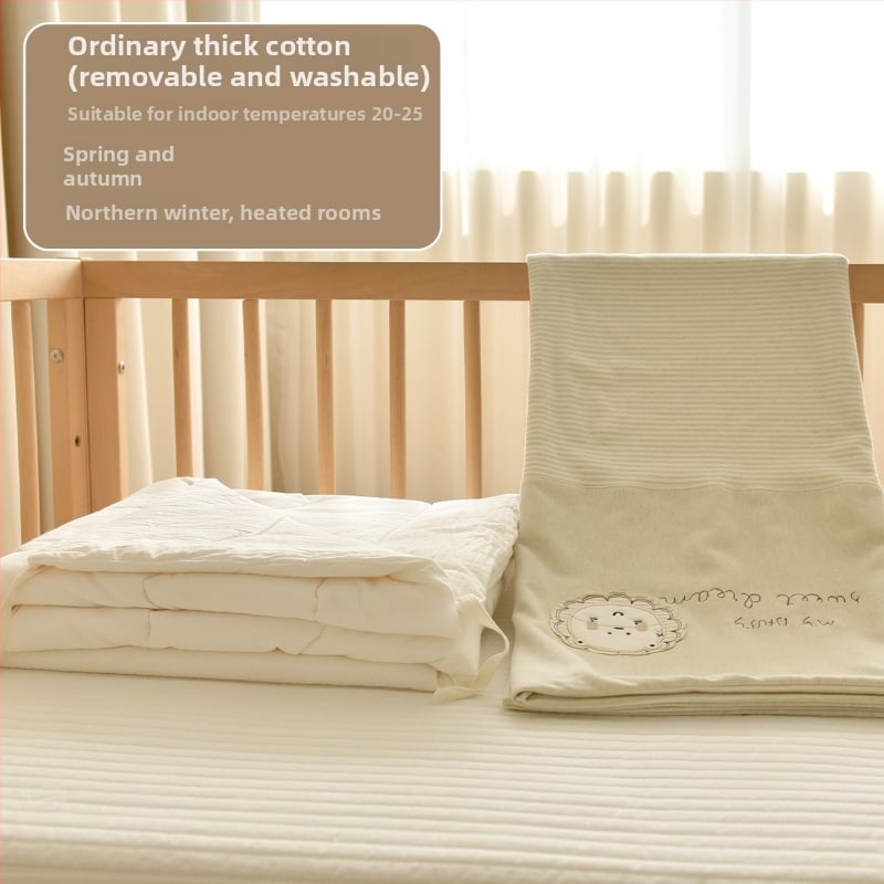 Detská bavlnená prikrývka - látka: 100% bavlna, výplň: bavlna, zima, 0.55-1.0 kg, pre novorodencov