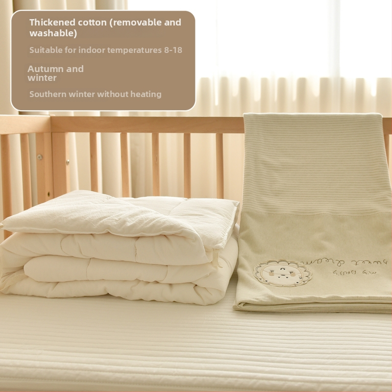 Detská bavlnená prikrývka - látka: 100% bavlna, výplň: bavlna, zima, 0.55-1.0 kg, pre novorodencov
