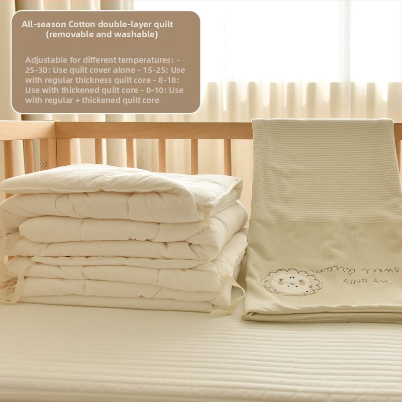 Detská bavlnená prikrývka - látka: 100% bavlna, výplň: bavlna, zima, 0.55-1.0 kg, pre novorodencov