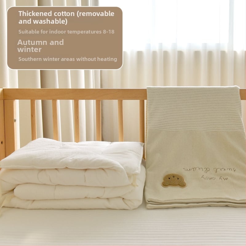 Detská bavlnená prikrývka - látka: 100% bavlna, výplň: bavlna, zima, 0.55-1.0 kg, pre novorodencov