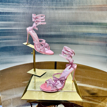 Γυναικείες γόβες με σφήνα - στρογγυλή μύτη, γούνινο πάνω μέρος, πολύ υψηλό τακούνι (>8 εκ.), λεπτό τακούνι, επένδυση από γούνα προβάτου