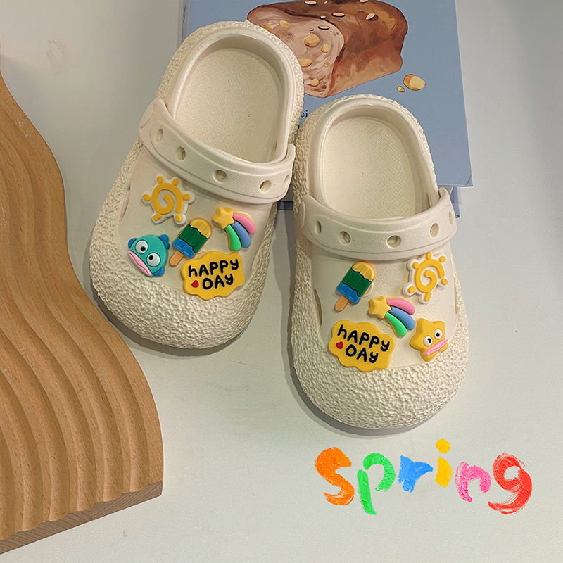 Dječje EVA plažne papuče, unisex, Cartoon Paradise stil, mekana podstava, uzrast 1–12 godina, ljeto 2025