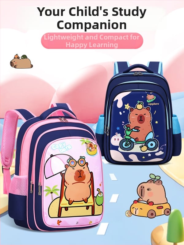 Τσάντα σχολείου για κορίτσια, PU υλικό, αδιάβροχη, ultra-light, εργονομικός σχεδιασμός για μείωση του φορτίου, καμπύλος ιμάντας ώμου