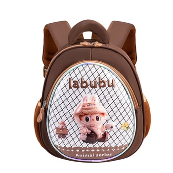 Ľahký detský batoh s 3D škrupinou a maľovanými zvieratami, unisex, nepremokavý