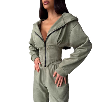 Σετ δύο τεμαχίων με κουκούλα και παντελόνια – μακρυμάνικο, πολυεστέρας 95%+, street hipster casual κοστούμι