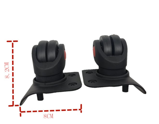 Roată universală pentru bagaje din plastic SH-18J9 – silențioasă, rezistentă la uzură