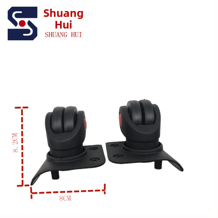 Plastový univerzálny koliesko na kufor SH-18J9 – tichý, odolný voči opotrebeniu