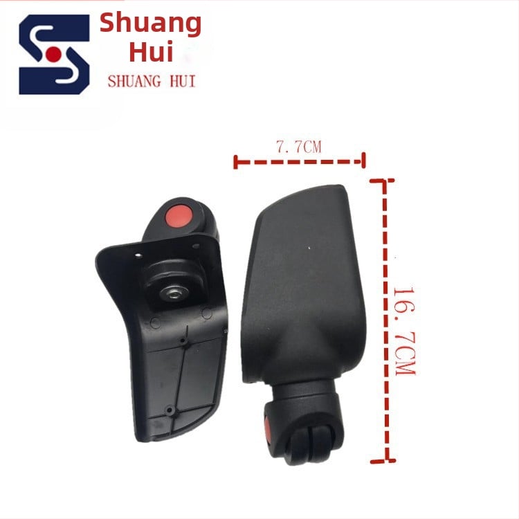 Roată universală pentru bagaje din plastic SH-18J9 – silențioasă, rezistentă la uzură