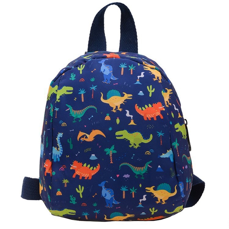 Batoh do škôlky pre deti 3–6 rokov, unisex, motív dinosaura z kreslených postáv, Oxford látka, priedušný, podšívka z plátna