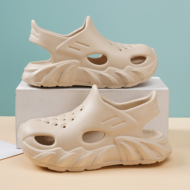 Sandale copii EVA pe platformă – unisex, respirante, pantofi de plajă pentru 7–16 ani